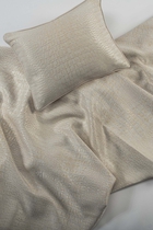 Luxe Lizard Skin Bed Cover